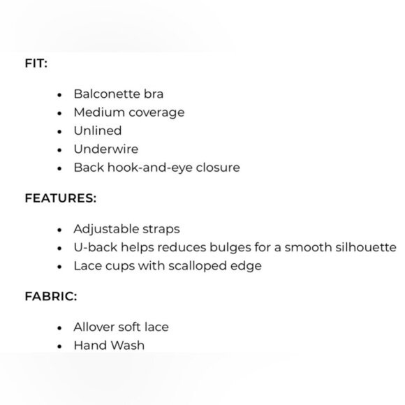 ❌SOLD ON EBAY❌Cacique Unlined Balconette Bra - Picture 11 of 12